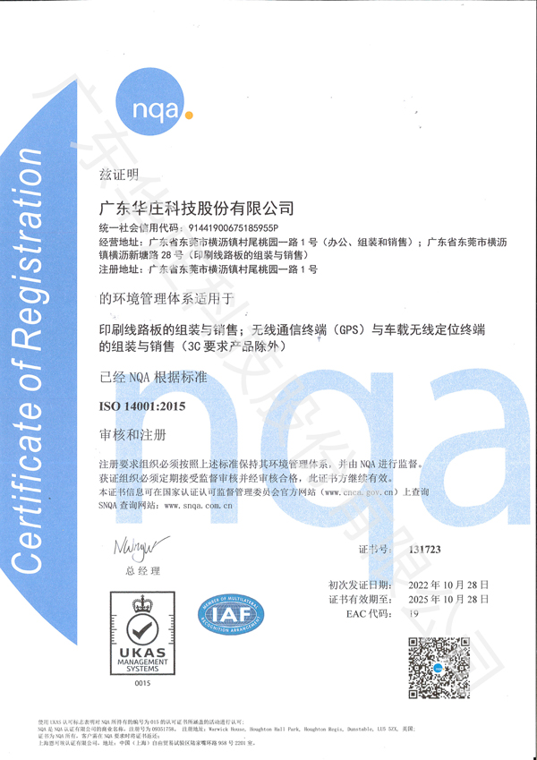 ISO14001：2015